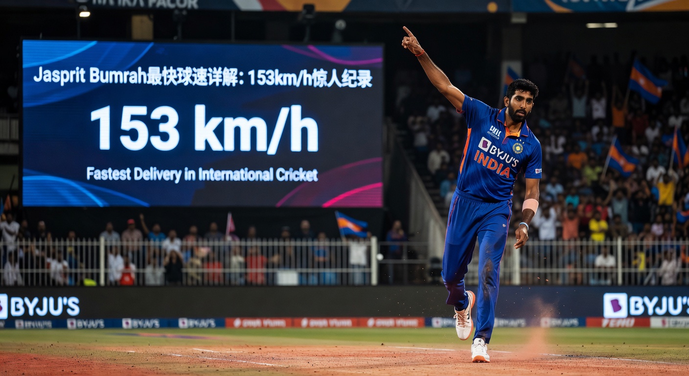 Jasprit Bumrah最快球速：153km/h巅峰一投详解