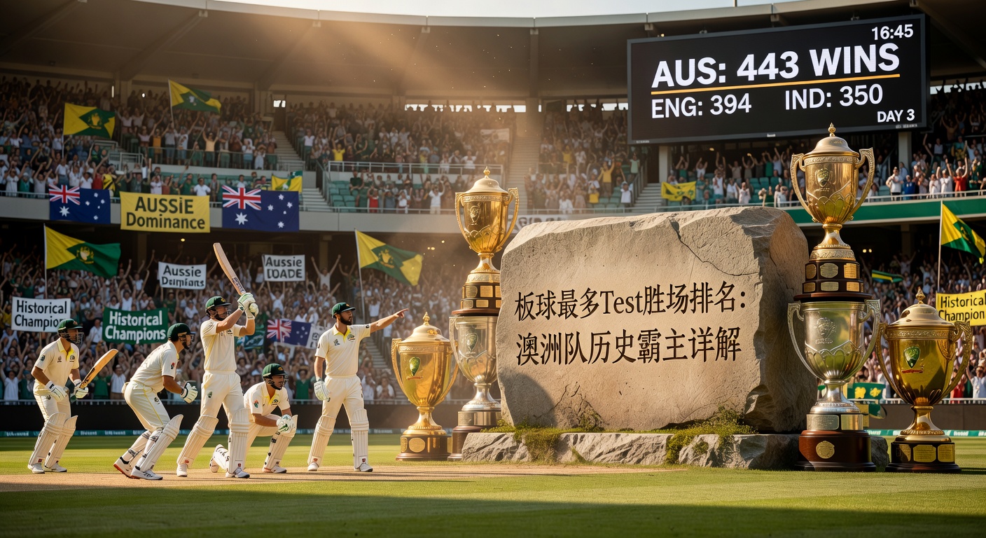 板球最多Test胜场：澳洲领跑Top榜单详解