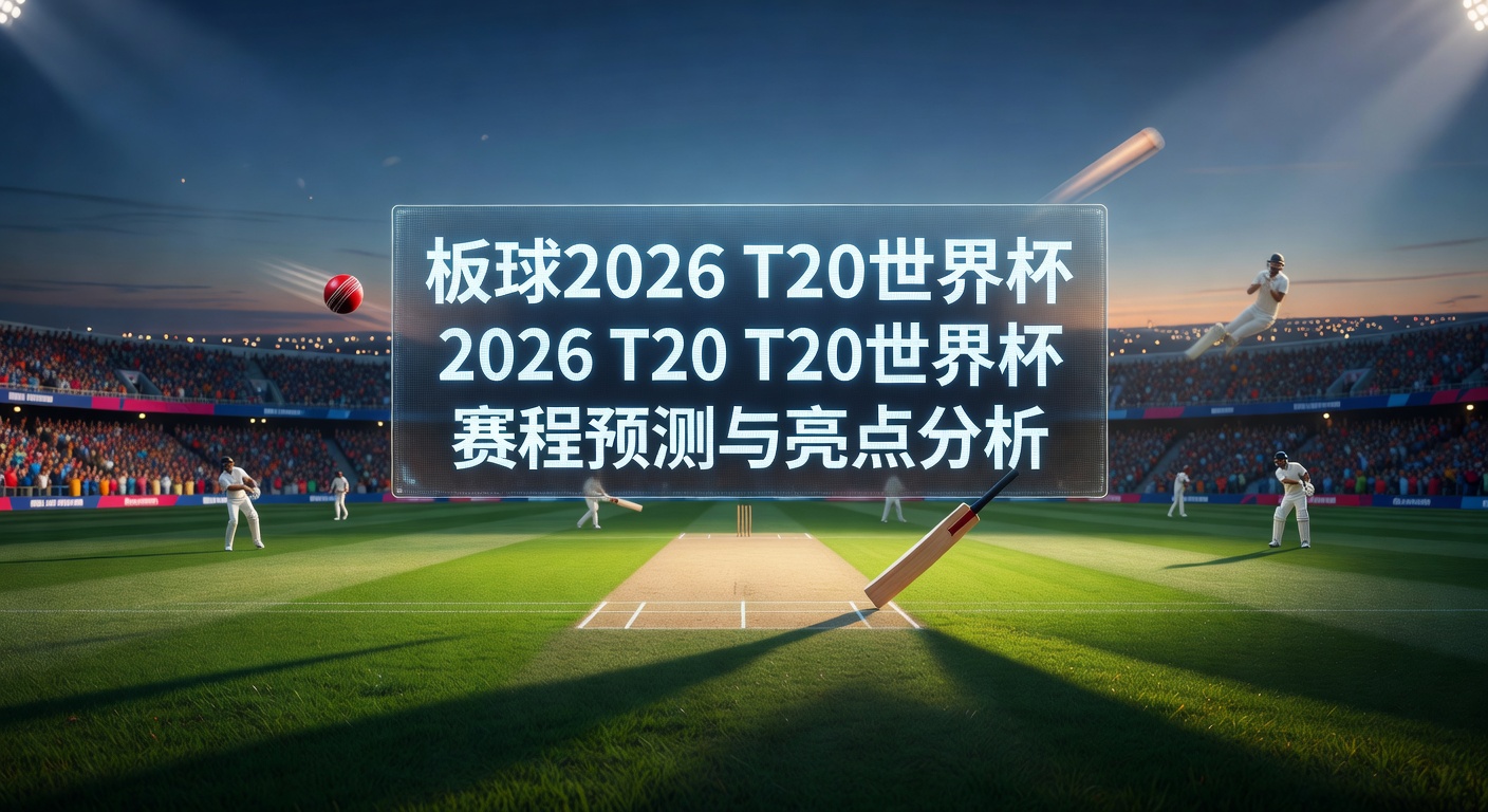 板球2026 T20世界杯赛程预测与热门球队