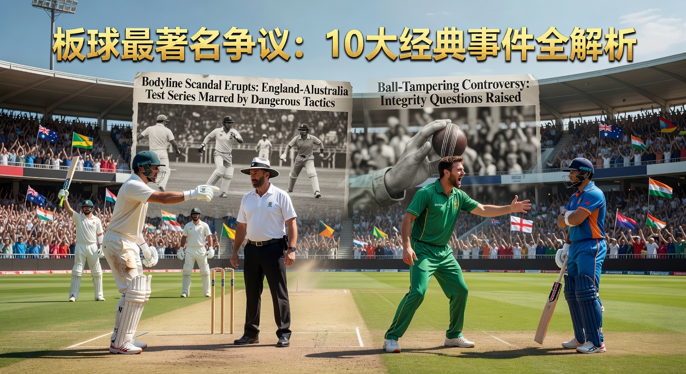 板球最著名争议：10大经典事件全解析