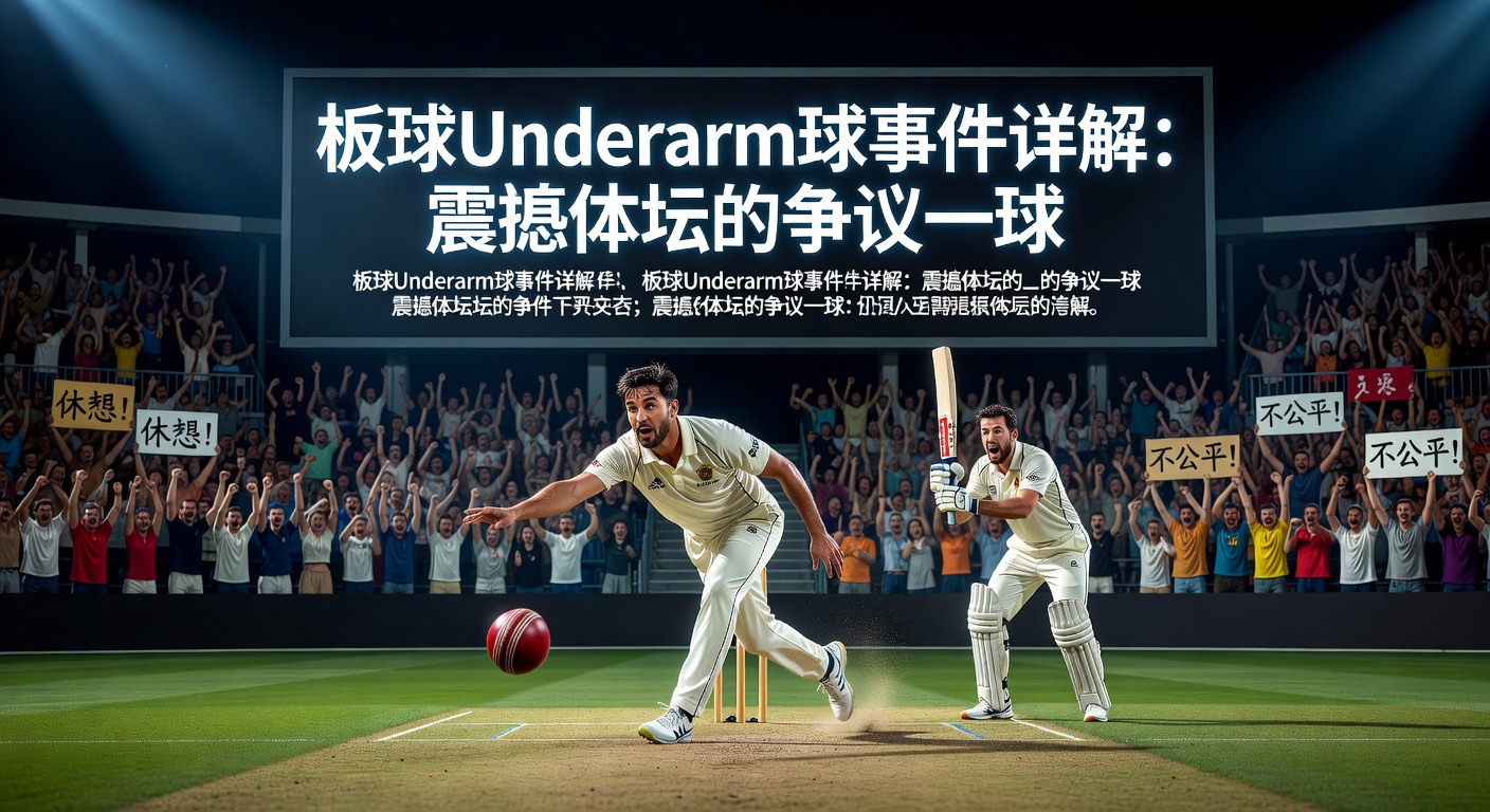 板球Underarm球事件详解：震惊体坛的争议一球