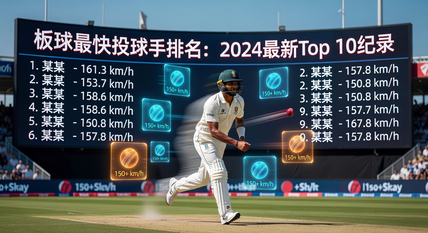 板球最快投球手排名：2024最新Top 10纪录