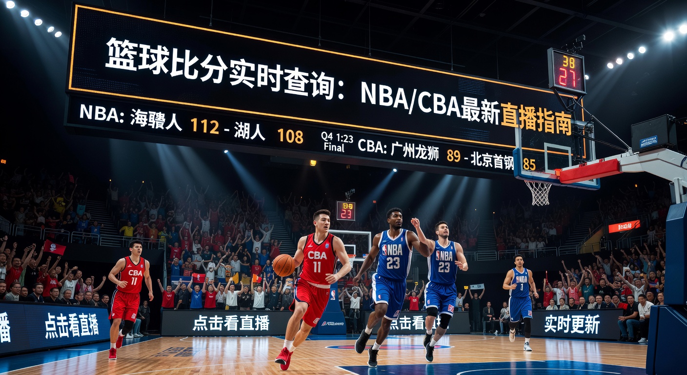 篮球比分实时查询：NBA/CBA最新比分指南