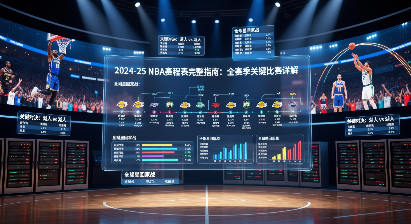 2024-25 NBA赛程表：完整时间表+关键对决预测