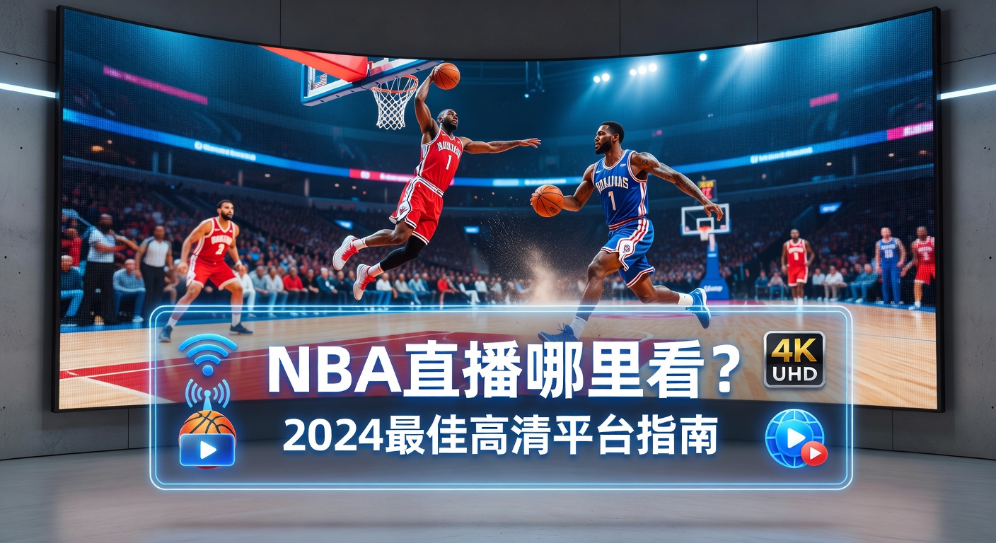 NBA直播哪里看？2024最佳高清平台指南